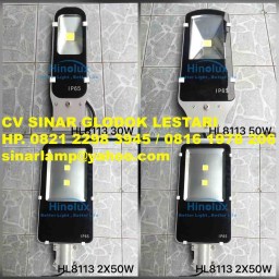 Lampu Jalan LED PJU Merk Hinolux 30w 50w dan 100w